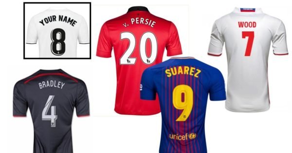Football Shirt Printing Shoreditch 