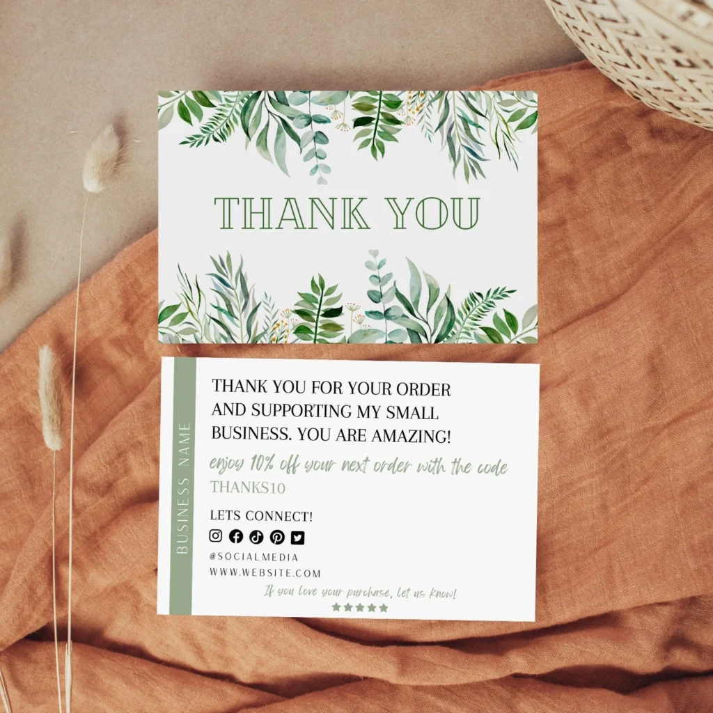 Thank You Cards Printing Shoreditch 