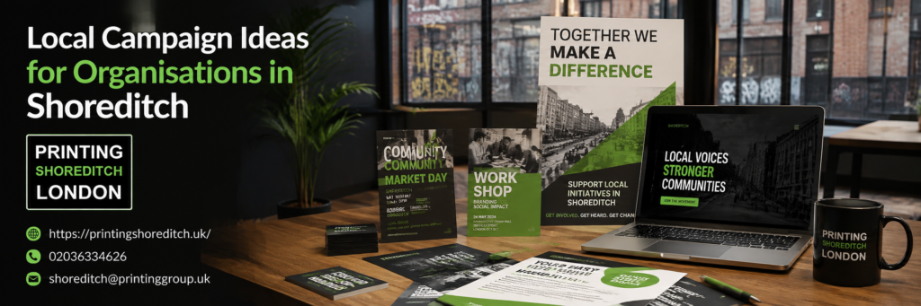 Local Campaign Ideas for Organisations in Shoreditch